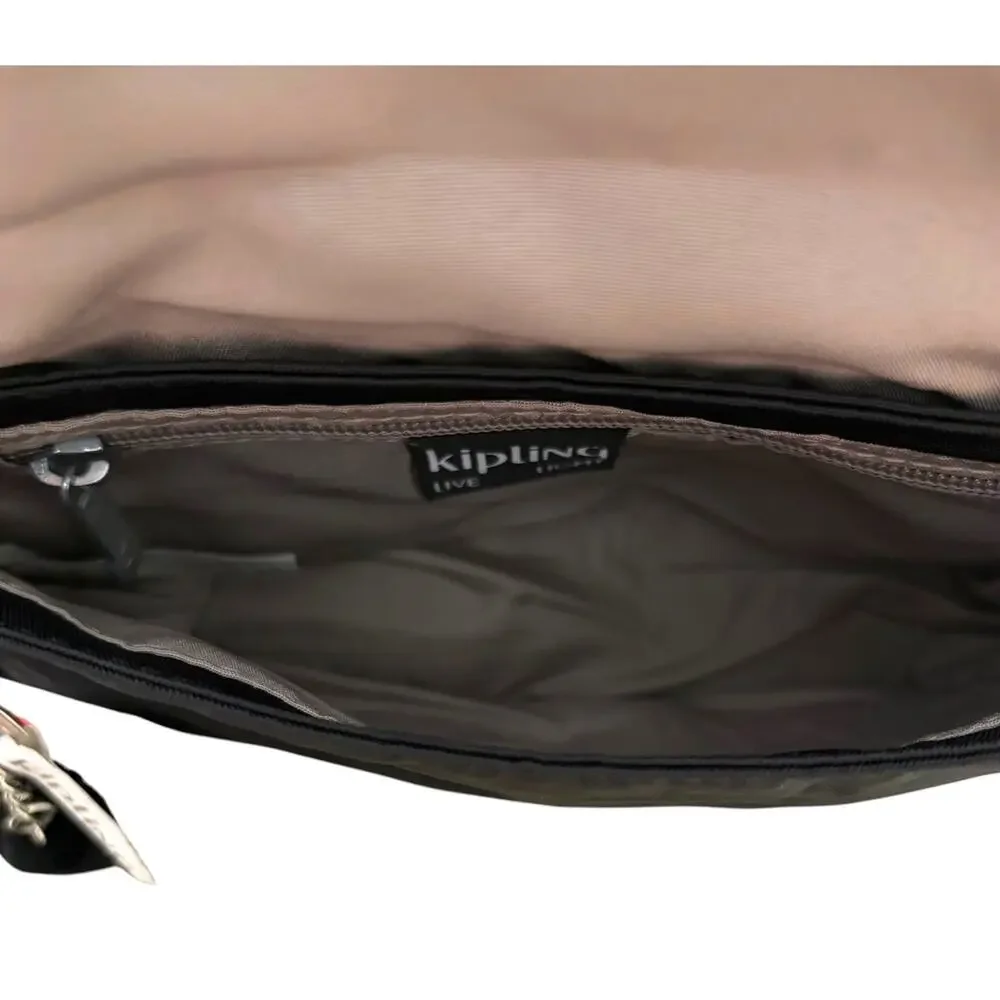 Kipling Sabian Crossbody Mini Bag NWT Black Noir Utility Adjustable Everyday